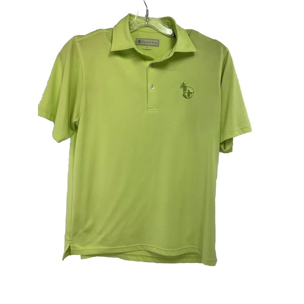 Donald Ross Mens Medium Green Golf‎ Polo Shirt (M43) NW/OTs